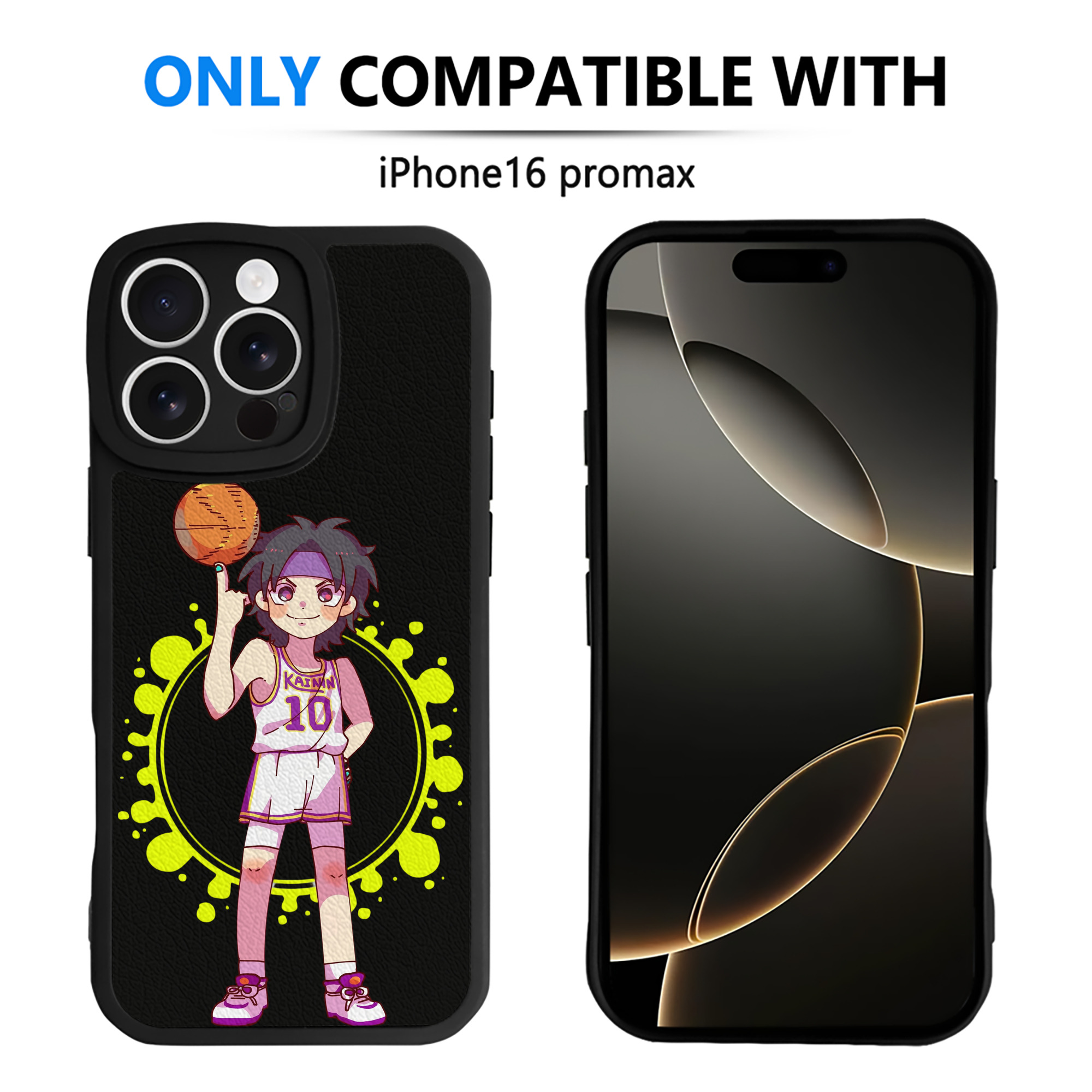 （画像用） SLAM DUNK／スラムダンク 【iPhone 16シリーズ対応】シリコンスマホケース（レザー調） 材質：シリコン